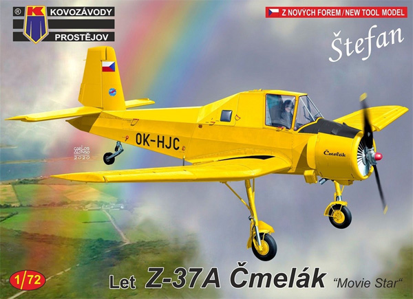 Let Z-37A チメラック ムービースター プラモデル (KPモデル 1/72 エアクラフト プラモデル No.KPM0203) 商品画像