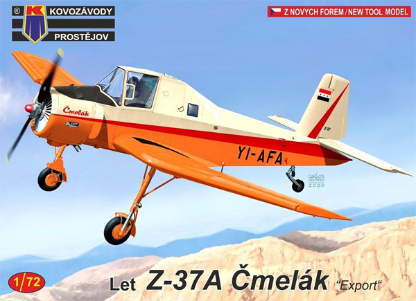 Let Z-37A チメラック 輸出型 プラモデル (KPモデル 1/72 エアクラフト プラモデル No.KPM0204) 商品画像