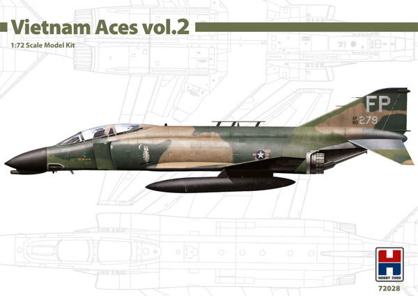 F-4C ファントム 2 ベトナムエース 2 プラモデル (HOBBY 2000 1/72 モデルキット No.72028) 商品画像