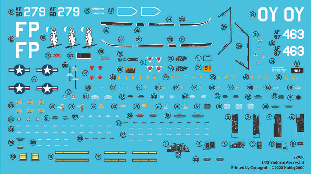 F-4C ファントム 2 ベトナムエース 2 プラモデル (HOBBY 2000 1/72 モデルキット No.72028) 商品画像_1