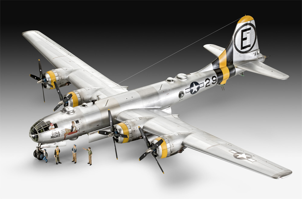 B-29 フライングフォートレス プラチナエディション プラモデル (レベル 1/48 飛行機モデル No.03850) 商品画像_2