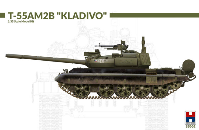 T-55AM2B クラディヴォ プラモデル (HOBBY 2000 1/35 モデルキット No.35002) 商品画像