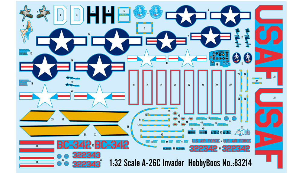 A-26C インベーダー プラモデル (ホビーボス 1/32 エアクラフト シリーズ No.83214) 商品画像_2