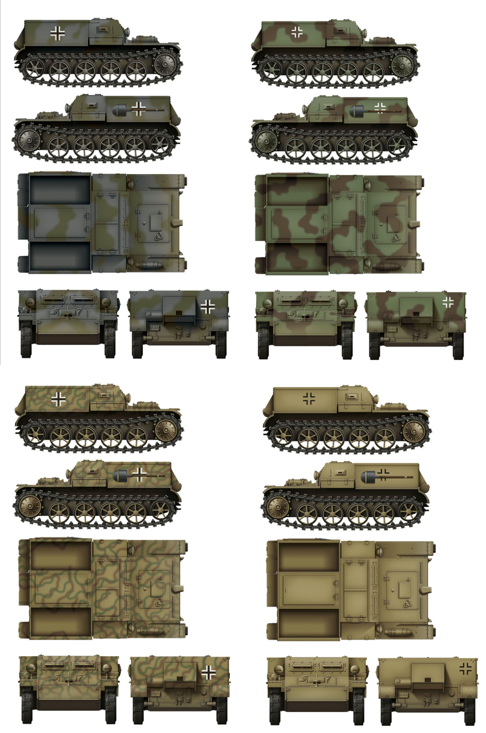 装甲弾薬トラクター VK3.02 プラモデル (ダス ヴェルク 1/35 ミリタリー No.DW35016) 商品画像_1