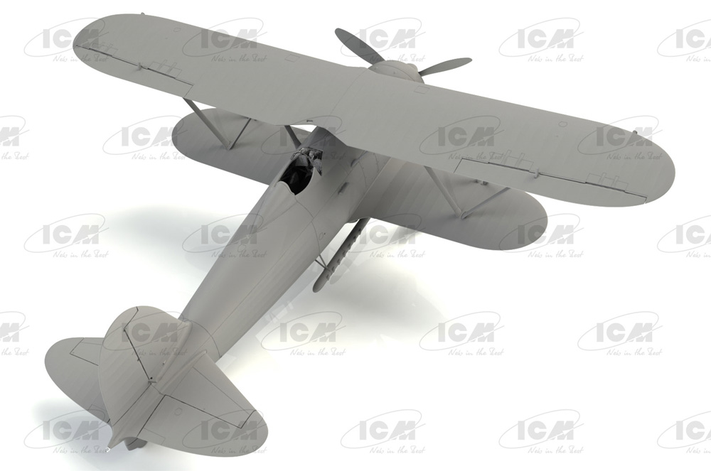 フィアット CR.42 LW WW2 ドイツ対地攻撃機 プラモデル (ICM 1/32 エアクラフト No.32021) 商品画像_2