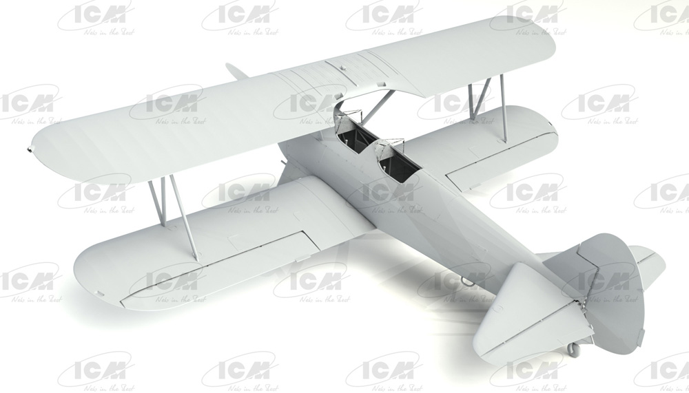 ステアマン PT-17 w/女性士官候補生 プラモデル (ICM 1/32 エアクラフト No.32051) 商品画像_1