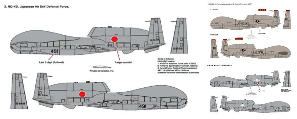 RQ-4B グローバルホーク 無人偵察機 プラモデル (キネティック 1/48 エアクラフト プラモデル No.K48084) 商品画像_1