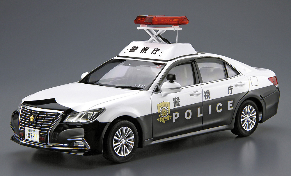 トヨタ GRS210 クラウン パトロールカー 警ら用 '16 プラモデル (アオシマ 1/24 ザ・モデルカー No.129) 商品画像_3