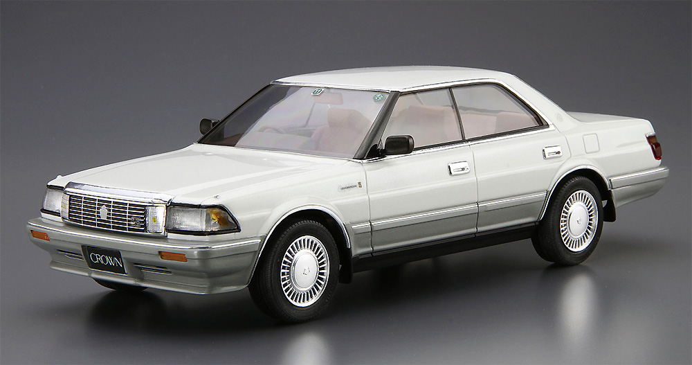 	トヨタ UZS131 クラウン ロイヤルサルーン G '89 プラモデル (アオシマ 1/24 ザ・モデルカー No.087) 商品画像_2