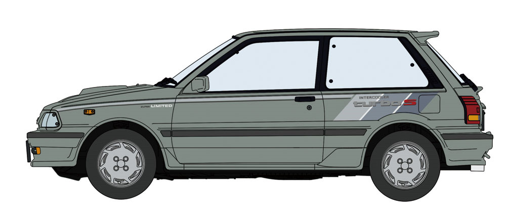 トヨタ スターレット EP71 ターボS 3ドア 後期型 スーパーリミテッド プラモデル (ハセガワ 1/24 自動車 限定生産 No.20473) 商品画像_4