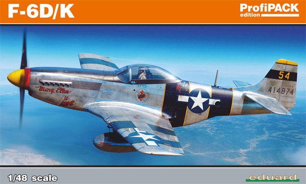 ノースアメリカン F-6D/K マスタング プラモデル (エデュアルド 1/48 プロフィパック No.82103) 商品画像