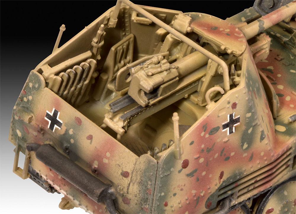 Sd.Kfz.138 マーダー3 Ausf.M プラモデル (レベル 1/72 ミリタリー No.03316) 商品画像_4
