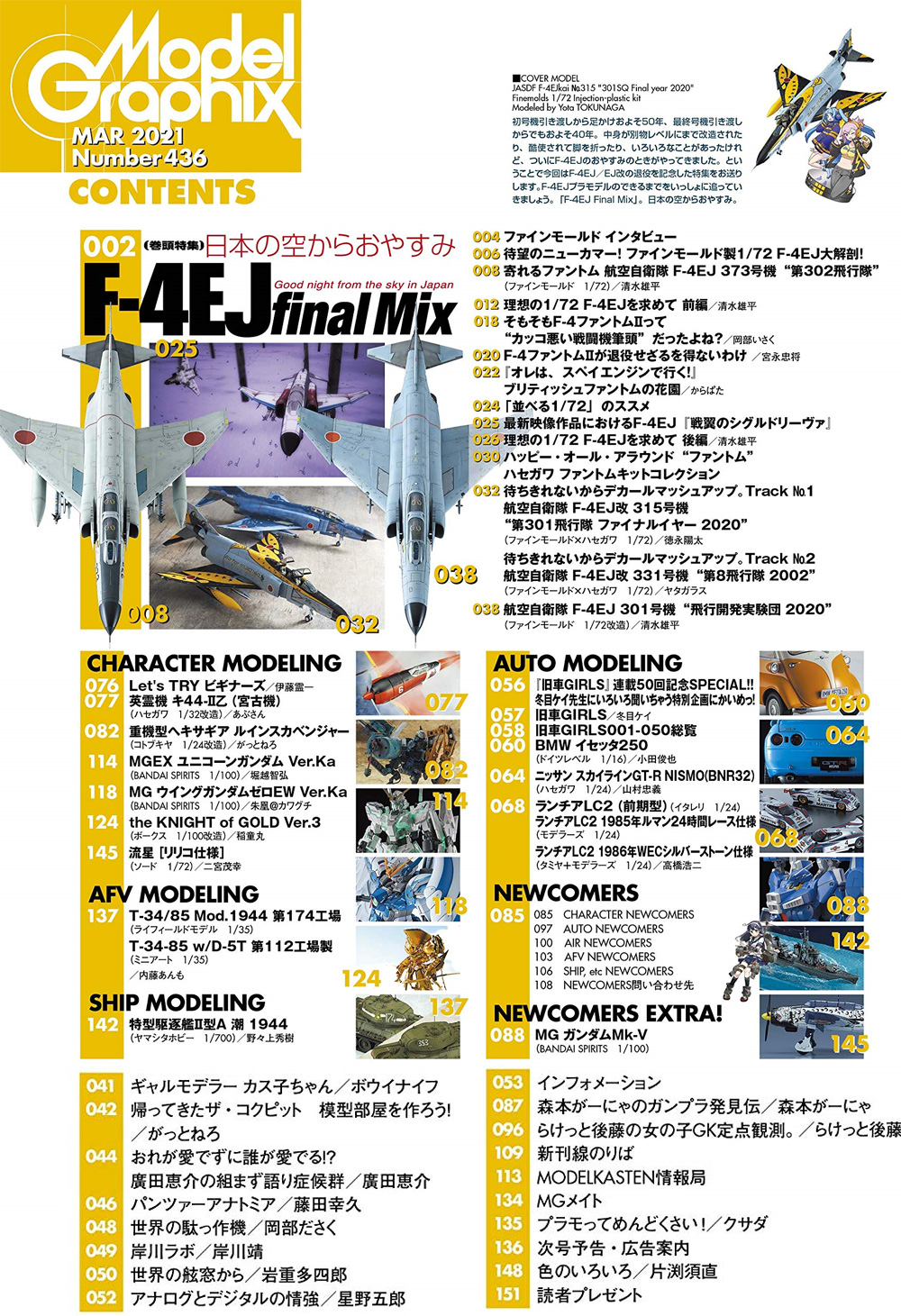 モデルグラフィックス 2021年3月号 雑誌 (大日本絵画 月刊 モデルグラフィックス No.436) 商品画像_1