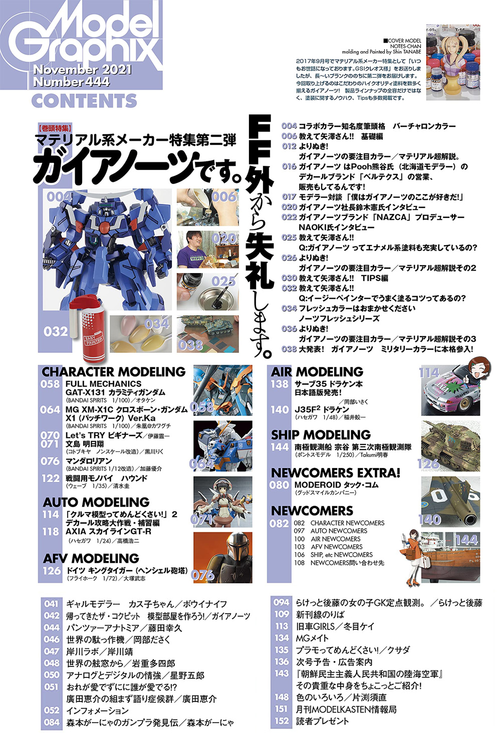 モデルグラフィックス 2021年11月号 雑誌 (大日本絵画 月刊 モデルグラフィックス No.444) 商品画像_1