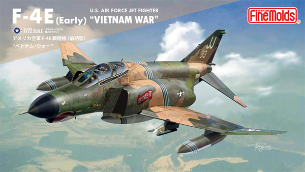 アメリカ空軍 F-4E 戦闘機 前期型 ベトナム・ウォー プラモデル (ファインモールド 1/72 航空機 No.FP041) 商品画像