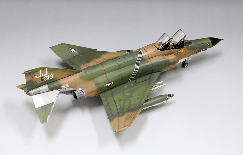 アメリカ空軍 F-4E 戦闘機 前期型 ベトナム・ウォー プラモデル (ファインモールド 1/72 航空機 No.FP041) 商品画像_4