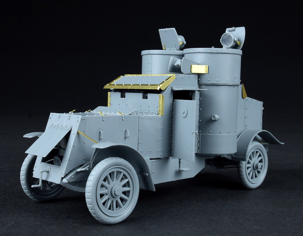 オースチン装甲車 3型 (ウクライナ/ポーランド/ジョージア/ルーマニア) インテリアキット プラモデル (ミニアート WW1 ミリタリーミニチュア No.39005) 商品画像_2