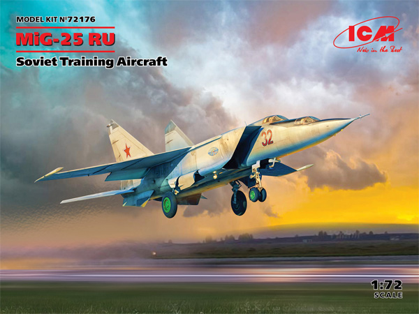 MiG-25RU 複座偵察機 プラモデル (ICM 1/72 エアクラフト プラモデル No.72176) 商品画像