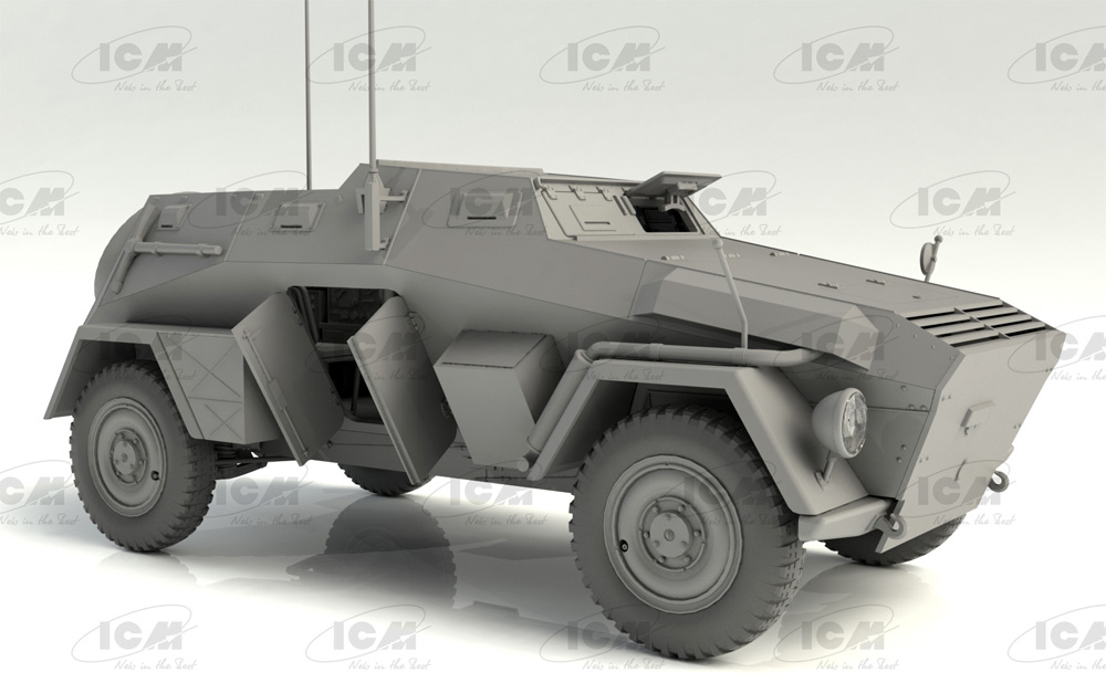 ICM ドイツ Sd.Kfz.247 Ausf.B 1/35 ミリタリービークル・フィギュア