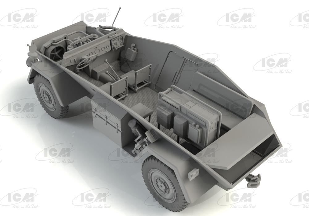 ドイツ Sd.Kfz.247 Ausf.B プラモデル (ICM 1/35 ミリタリービークル・フィギュア No.35110) 商品画像_2