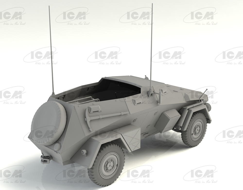 ドイツ Sd.Kfz.247 Ausf.B プラモデル (ICM 1/35 ミリタリービークル・フィギュア No.35110) 商品画像_3