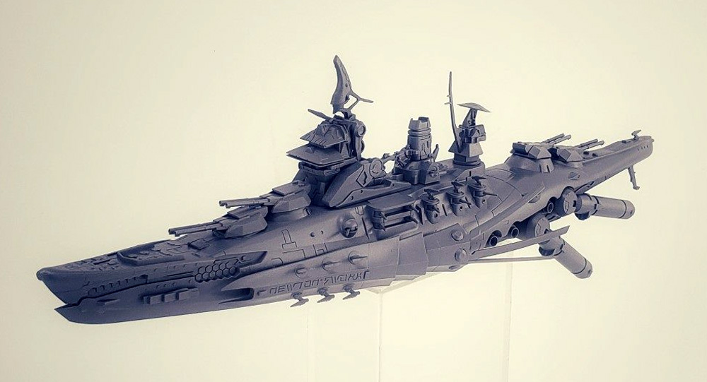 壱等戦艦 長門 プラモデル (SUYATA 蒼穹の連合艦隊 No.SRK-001) 商品画像_3