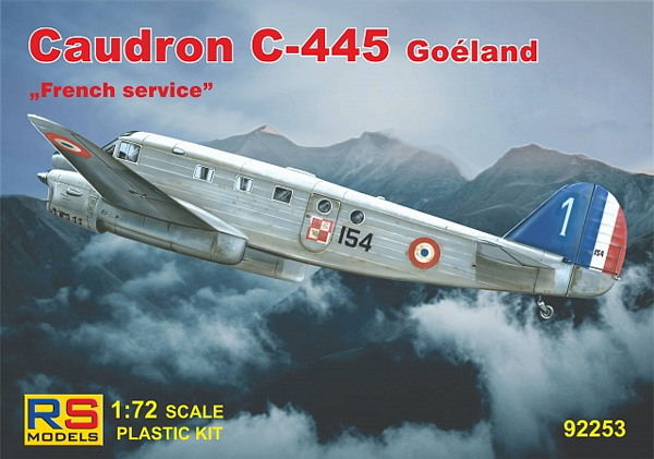 コードロン C-445 ゴエラン フランス 1940 プラモデル (RSモデル 1/72 エアクラフト プラモデル No.92253) 商品画像