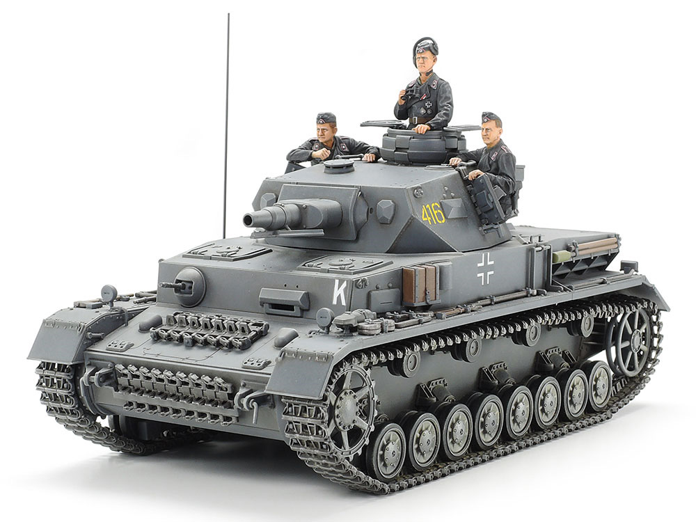 ドイツ 4号戦車 F型 プラモデル (タミヤ 1/35 ミリタリーミニチュアシリーズ No.374) 商品画像_1