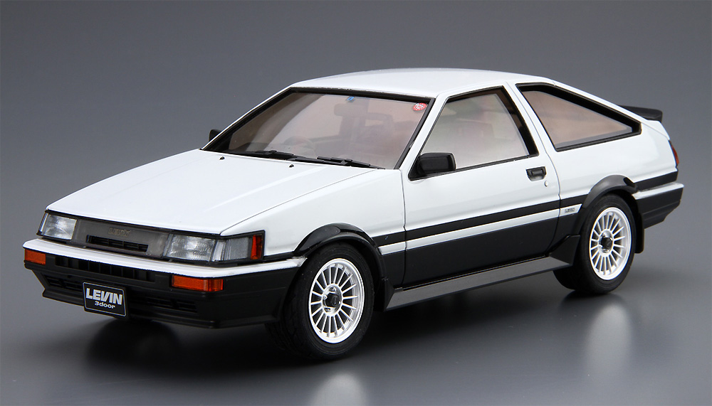 トヨタ AE86 カローラレビン GT-APEX '85 プラモデル (アオシマ 1/24 ザ・モデルカー No.017) 商品画像_2