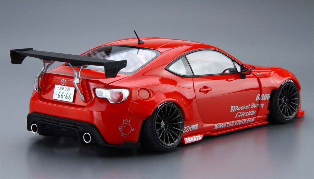 ZN6 トヨタ 86 '12 GREDDY & ROCKET BUNNY ENKEI Ver. (トヨタ) プラモデル (アオシマ 1/24 ザ・チューンドカー No.001) 商品画像_3