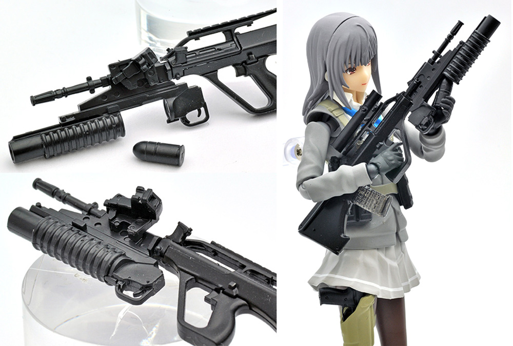 AUG A2 & M203 PI タイプ プラモデル (トミーテック リトルアーモリー （little armory） No.LA066) 商品画像_4