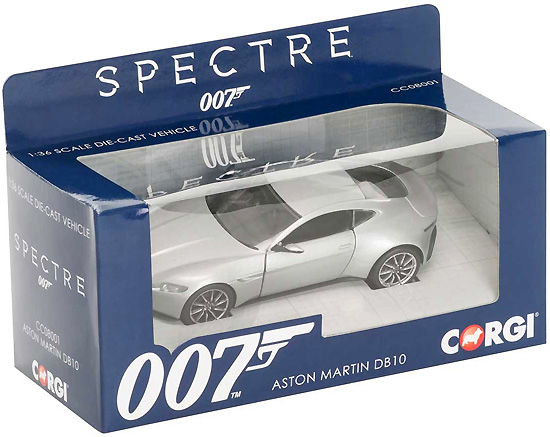 アストン マーチン DB10 (007 スペクター) ミニカー (コーギー 007 シリーズ No.CC08001) 商品画像