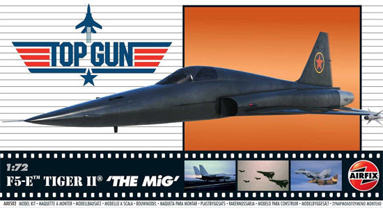 F5-E タイガー 2 THE MiG TOP GUN プラモデル (エアフィックス 1/72 ミリタリーエアクラフト No.A00502) 商品画像