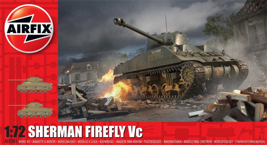 シャーマン ファイアフライ 5c プラモデル (エアフィックス 1/72 AFV No.A02341) 商品画像