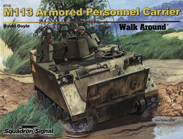 M113 装甲兵員輸送車 ウォークアラウンド 本 (スコードロンシグナル ウォークアラウンド シリーズ No.5715) 商品画像