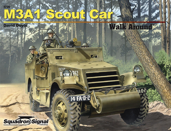 M3A1 スカウトカー ウォークアラウンド 本 (スコードロンシグナル ウォークアラウンド シリーズ No.5720) 商品画像