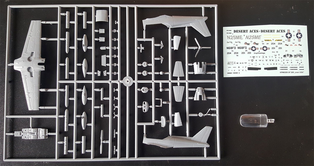 SIAI SF-260 アメリカ上空 プラモデル (KPモデル 1/72 エアクラフト プラモデル No.KPM0209) 商品画像_1