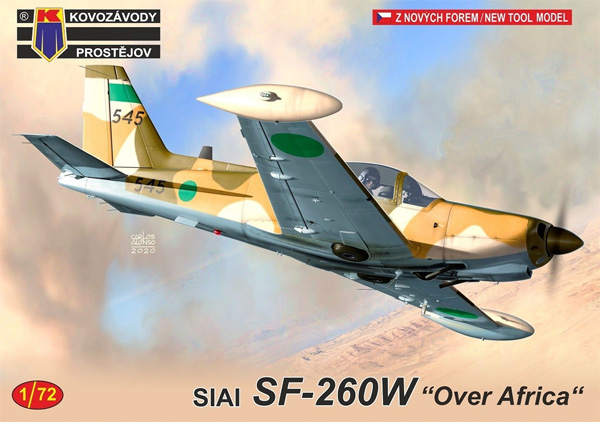 SIAI SF-260W アフリカ上空 プラモデル (KPモデル 1/72 エアクラフト プラモデル No.KPM0210) 商品画像