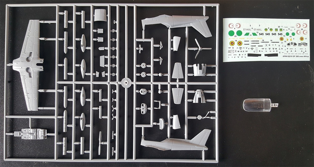 SIAI SF-260W アフリカ上空 プラモデル (KPモデル 1/72 エアクラフト プラモデル No.KPM0210) 商品画像_1