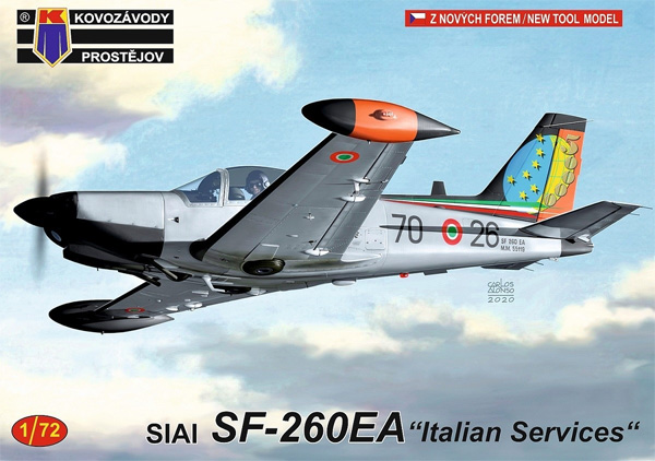 SIAI SF-260EA イタリア プラモデル (KPモデル 1/72 エアクラフト プラモデル No.KPM0211) 商品画像