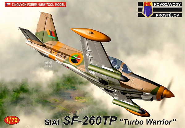 SIAI SF-260TP ターボウォーリア プラモデル (KPモデル 1/72 エアクラフト プラモデル No.KPM0213) 商品画像
