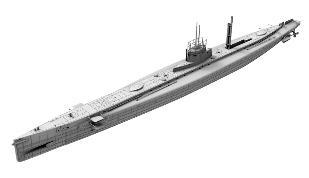 SM Uボート U9 ドイツ WW1 潜水艦 プラモデル (ダス ヴェルク 1/72 ミリタリー No.DW72001) 商品画像_4