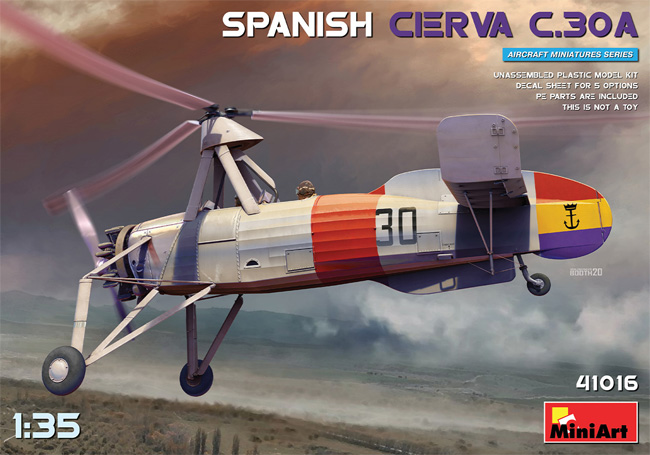 スペイン シェルヴァ C.30A プラモデル (ミニアート エアクラフトミニチュアシリーズ No.41016) 商品画像