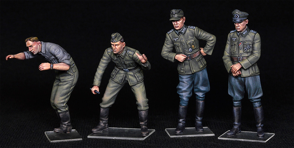 ドイツ兵 ドライバー & 士官 プラモデル (ミニアート 1/35 WW2 ミリタリーミニチュア No.35345) 商品画像_2