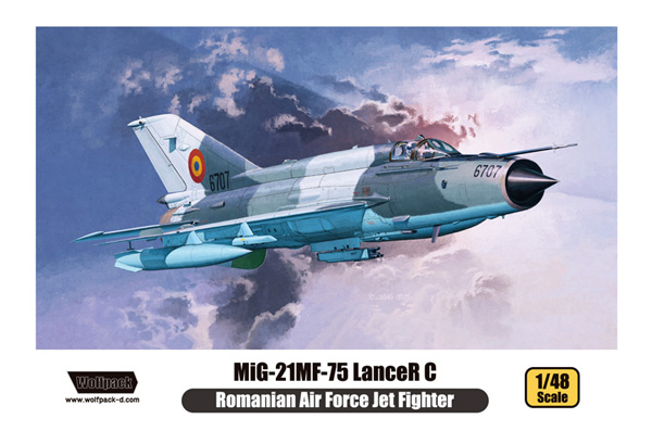 MiG-21MF-75 ランサー C プラモデル (ウルフパック ウルフパックデザイン プレミアムエディションキット No.WP14806) 商品画像
