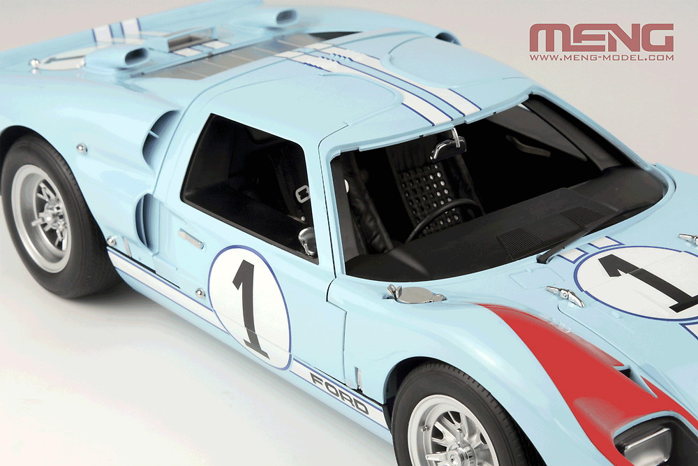 フォード GT40 Mk.2 '66 プラモデル (MENG-MODEL カー シリーズ No.MRS002) 商品画像_3