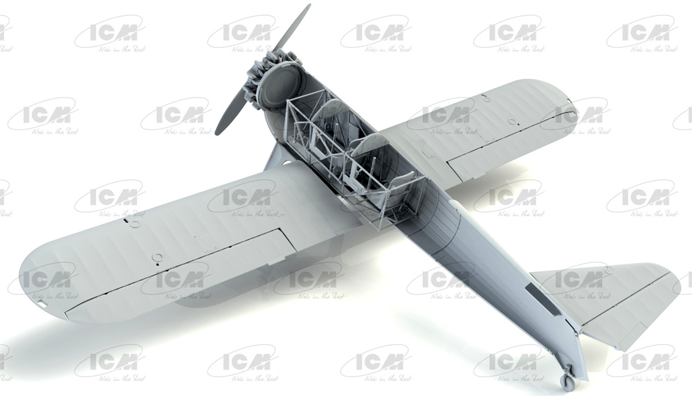 ステアマン PT-13/N2S-2/5 ケイデット プラモデル (ICM 1/32 エアクラフト No.32052) 商品画像_2