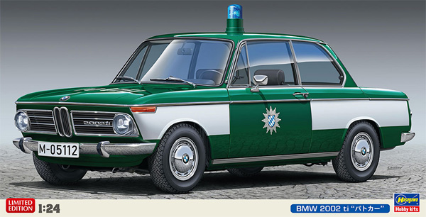 BMW 2002 ti パトカー プラモデル (ハセガワ 1/24 自動車 限定生産 No.20478) 商品画像