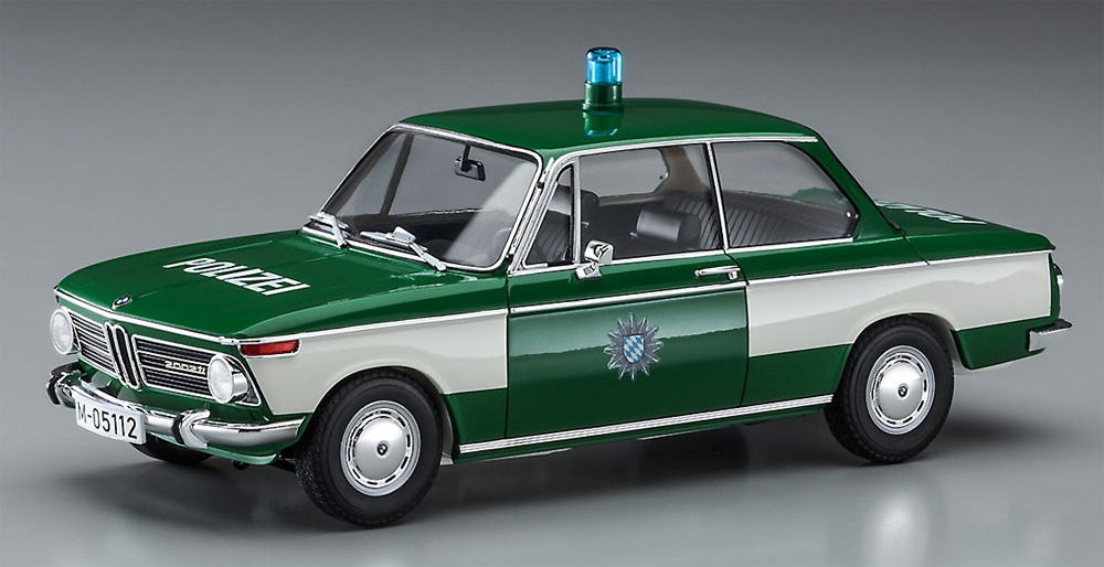 BMW 2002 ti パトカー プラモデル (ハセガワ 1/24 自動車 限定生産 No.20478) 商品画像_3