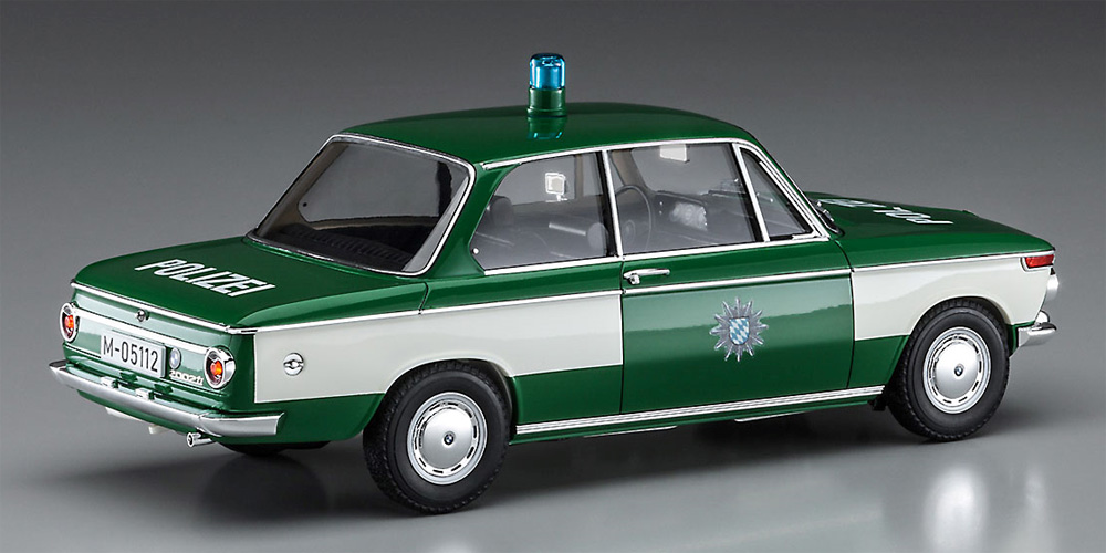 BMW 2002 ti パトカー プラモデル (ハセガワ 1/24 自動車 限定生産 No.20478) 商品画像_4